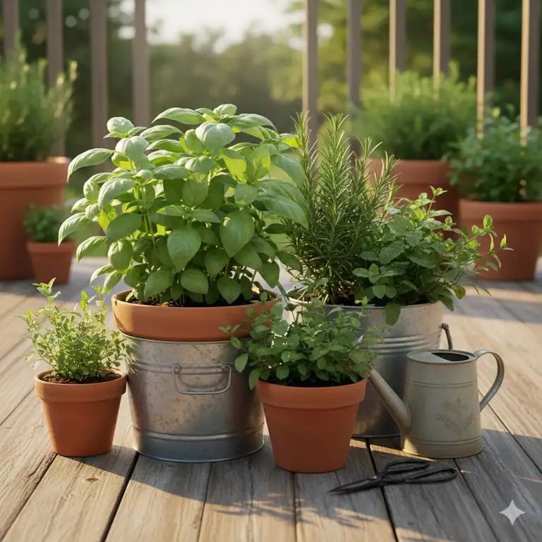 7 Best herb container garden Ideas for Your Home in 2026!