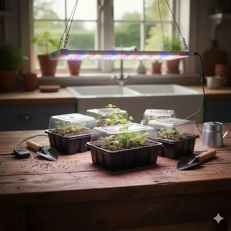 Seed starter kit with grow light: 7 Best Systems for 2026 Gardening