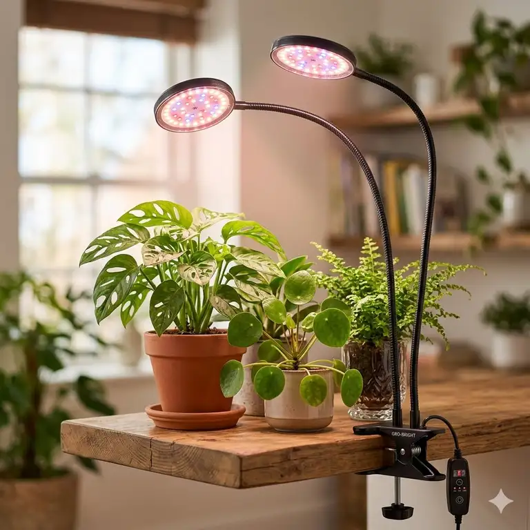 7 Best Clamp On Grow Lights for Thriving Indoor Plants in 2026