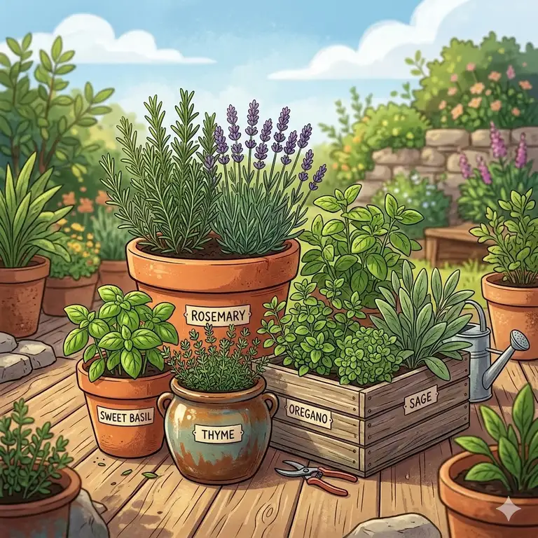 7 Best Outdoor Herb Garden Containers for a 2026 Thriving Harvest