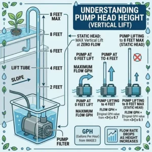 Step-by-step illustration on how to disassemble and clean a hydroponics pump to ensure long-term performance.